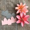 Gabarit de découpe pour fleurs à plier « M »