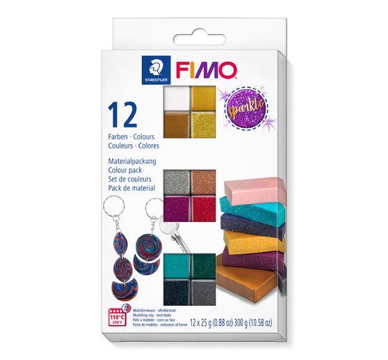 Assortiment FIMO soft « Effet sparkle »