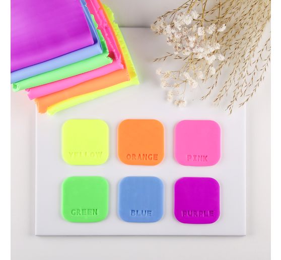 Assortiment FIMO soft « Effet fluo »