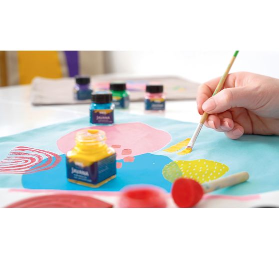 Kit de peintures pour tissus KREUL Javana « Color Living »