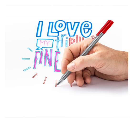 Feutres STAEDTLER Fineliner Triplus « Happy »