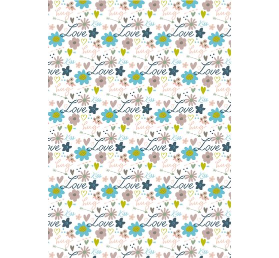Assortiment de tissus Patchy « Hearts & Flowers »