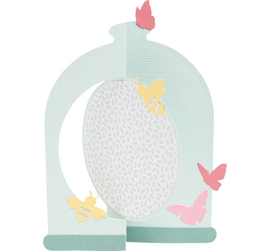 Gabarit d’estampe Sizzix Thinlits « Card Bell Jar »