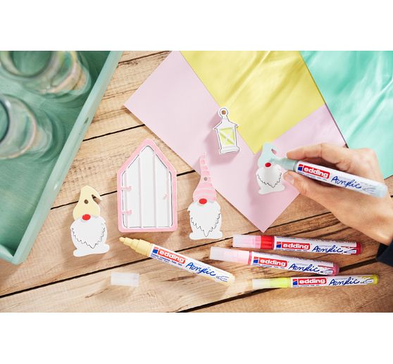 Marqueur acrylique moyen edding 5100 Acrylic