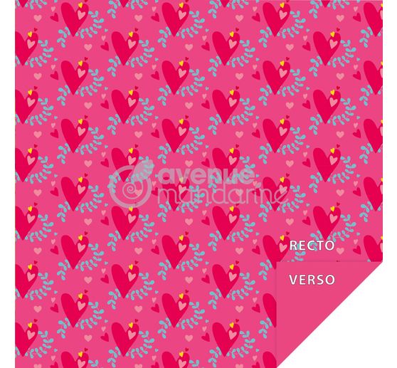 Folding paper assortment "Paper Love"