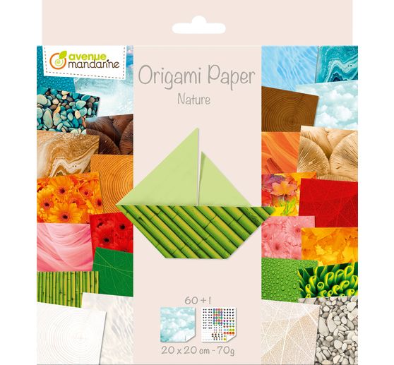 Folding paper assortment "Nature"