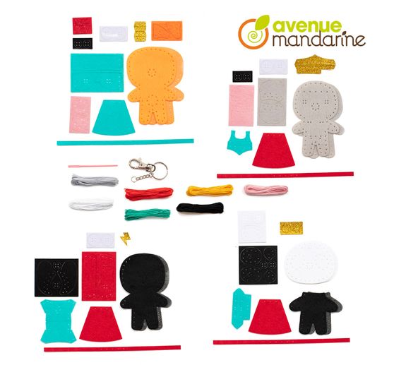 Boîte créative Avenue Mandarine « Mini Couz'IN – Superhéros »