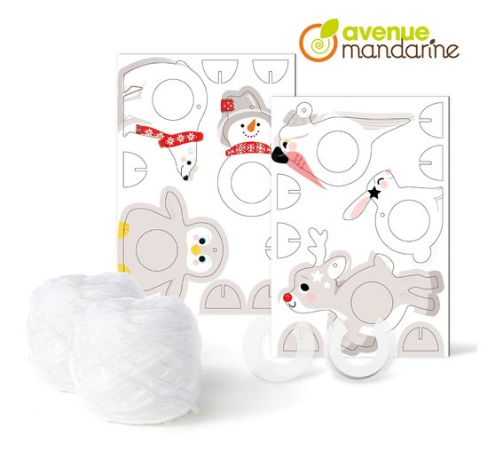 Boîte créative Avenue Mandarine « Pompons à suspendre »