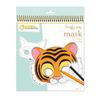 Carnet de masques à colorier Avenue Mandarine « Graffy Pop Animaux »