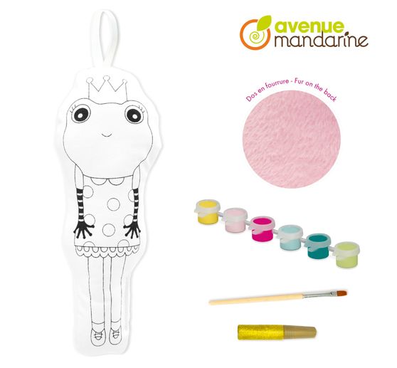 Coloring doll Friends to Paint "Frog Georgette"