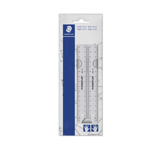 Règles STAEDTLER, 15 cm, 2 pc.,