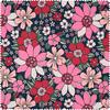Tissu coton au mètre « Fleurs d’été »