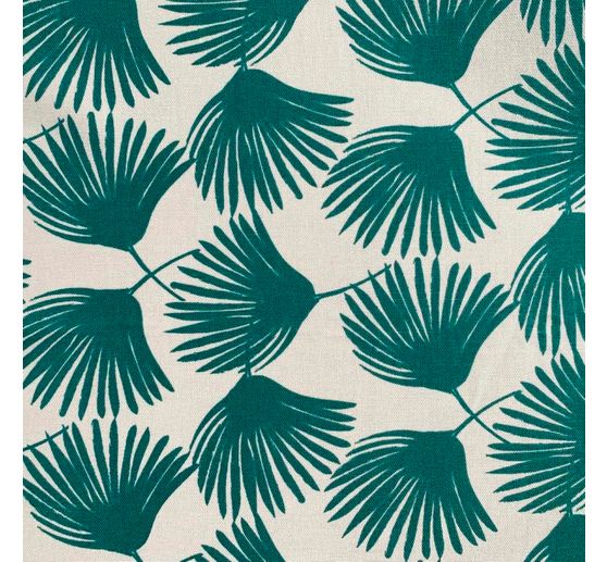 Half panama fabric "Palm leaves"