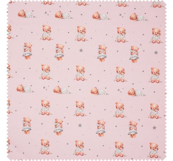 Cotton fabric "Sleep bear"