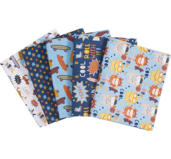 Assortiment de tissus Patchy « Petits monstres »