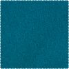Tissu semi-panama « Uni » Bleu paon