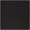 Tissu semi-panama « Uni » Noir