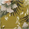 Half Panama fabric "Zebra and flowers"