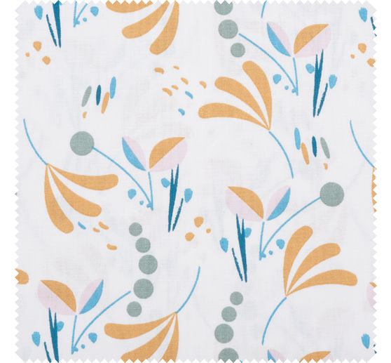 Cotton fabric "Lorena" Howel Amber