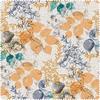 Tissu imprim&eacute; aspect lin au m&egrave;tre &laquo; Gaia &raquo;
