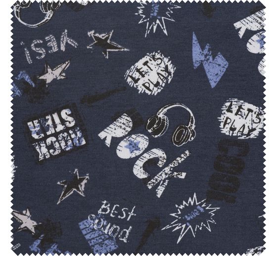 Jersey fabric "Rock Star"