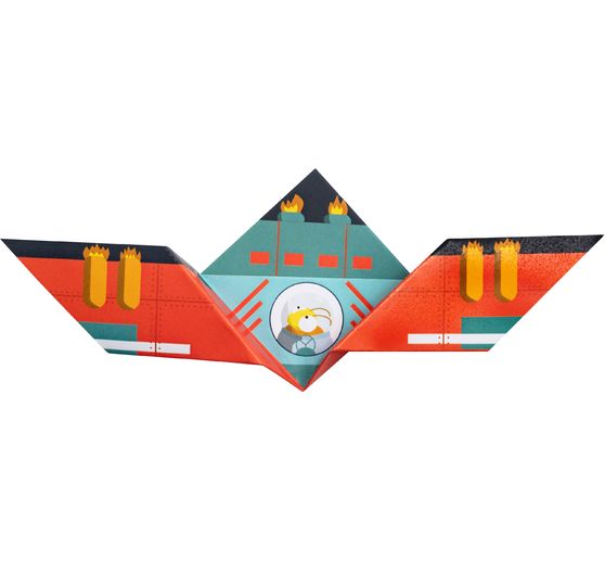 Creative box Origami "Planes and rockets"