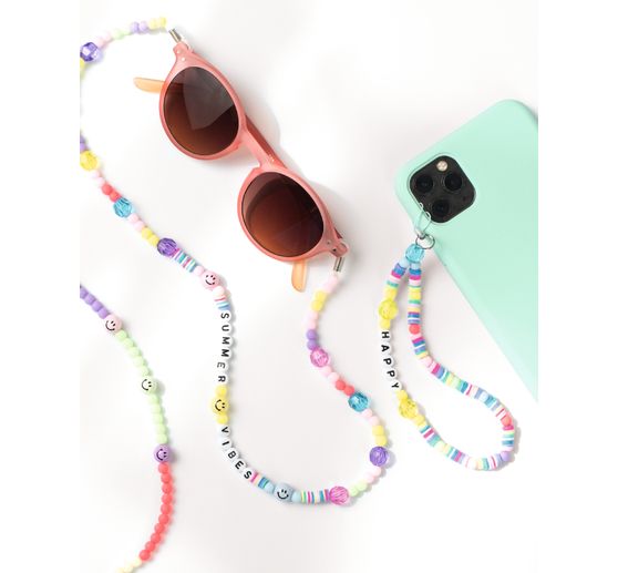 Kit bijoux pour téléphone portable « Rainbow Smile »