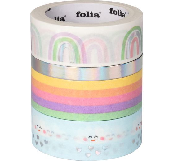 Set de washi tapes « Hot Foil Rainbow »