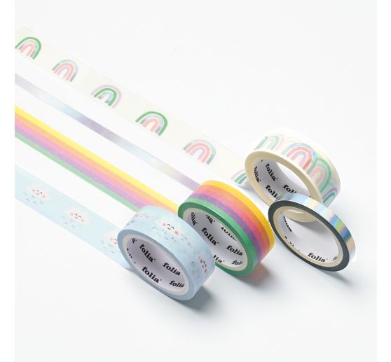 Set de washi tapes « Hot Foil Rainbow »