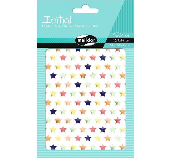 Sticker "Stars", 648 pieces