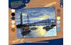 Peinture au numéro « Port au lever du soleil »