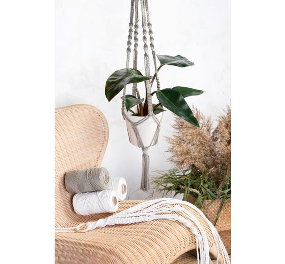 Cordelette macramé, L 55 m, ép. 4 mm