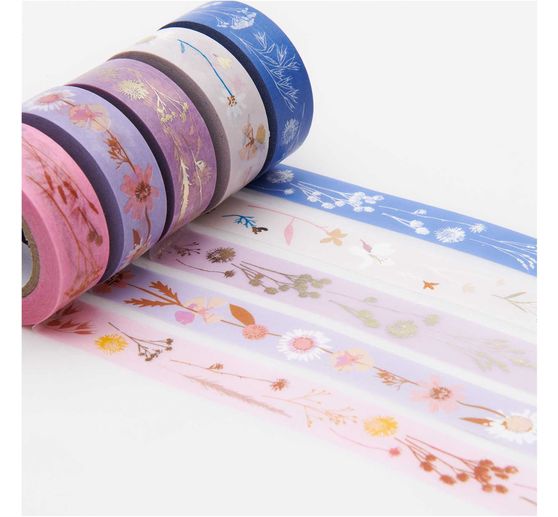 Set de masking tapes « Fleurs séchées »