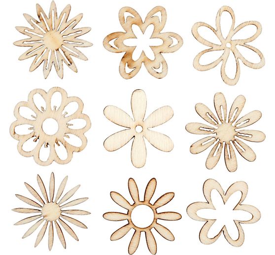 Assortiment de pièces à disperser fleurs « Shari » 
