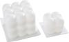 Moules en silicone 3D pour bougie VBS « Bubble »
