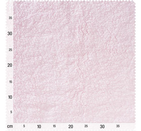 Tissu polaire au mètre « Agneau Rose »