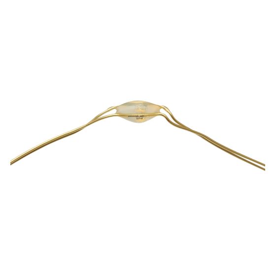 Guirlande lumineuse micro-LED avec minuterie, fil doré, 20 LED