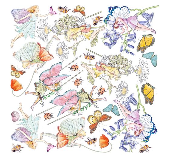 Papier vitrail à motifs « Enchanted Land »