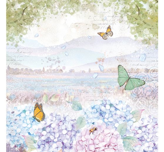 Papier scrapbooking « Enchanted Land »
