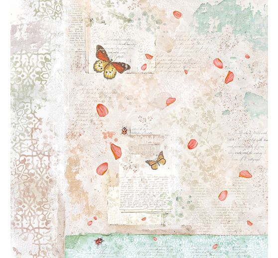 Papier scrapbooking « Enchanted Land »