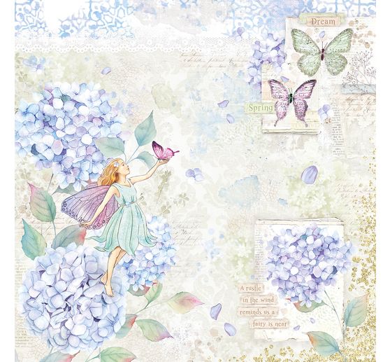 Papier scrapbooking « Enchanted Land »