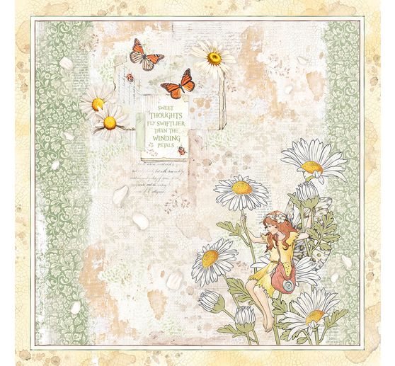 Papier scrapbooking « Enchanted Land »