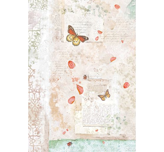 Set de papier « Enchanted Land », 9 feuilles, A4