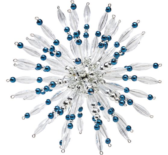 Kit complet étoile en perles « Blue Crystal »