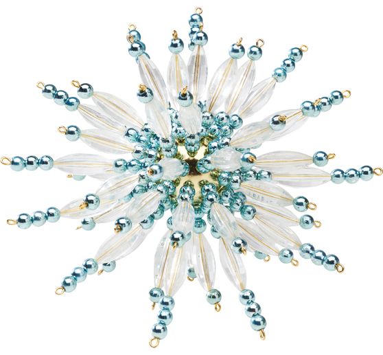 Kit complet étoile en perles « Crystal Light Blue »