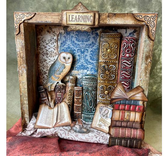 Scrapbook block "Vintage Library Backgrounds"