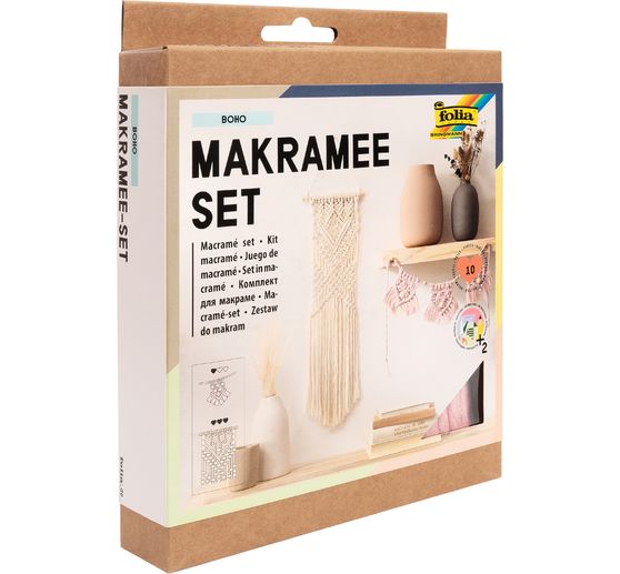 Kit macramé « Boho », 10 pc.