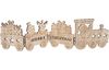 VBS Wooden silhouette "Christmas train"