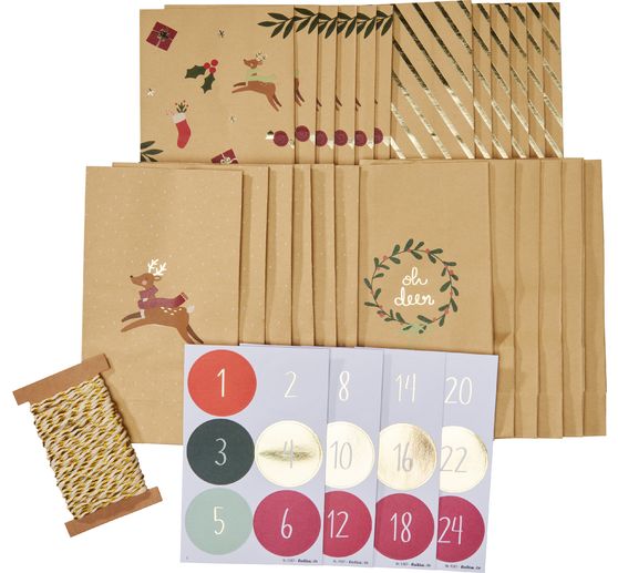 Kit calendrier de l'Avent « Oh Deer »