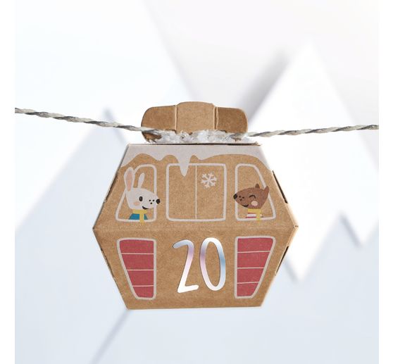 Set calendrier de l'Avent « Snow Village »